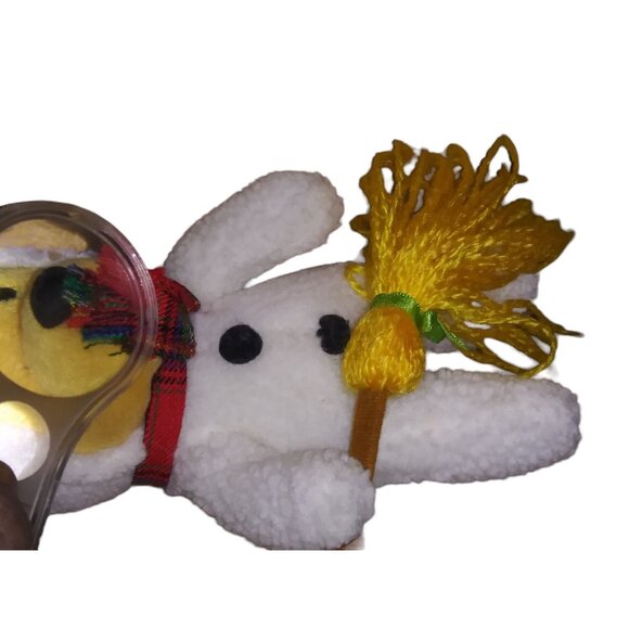 Snowman Pooh Disney Store Stuffed Plush Winnie the Pooh with Broom Bean Bag Toy - Picture 7 of 12